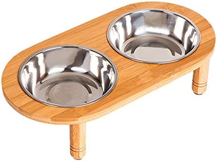 stainless steel dog bowls with stand