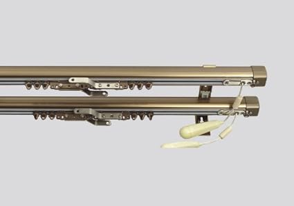 Práctica - Riel para Cortina y Doble Cortina sobre soporte doble de