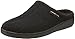 Haflinger Unisex AT Boiled Wool Hard Sole Slipper, Black, 40 EU/ 9 M US Women's/7 D US Men