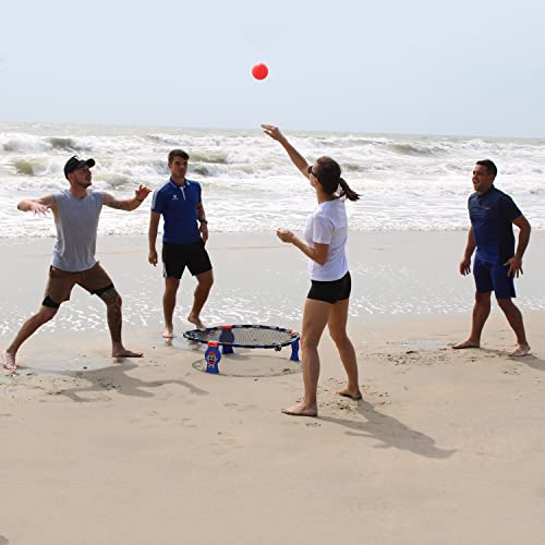 LIMERLO Spike Game Set, Beach Ball Game Set, Fully Foldable, Outdoor