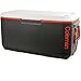 Coleman Company Signature 120-Quart Xtreme Cooler, Grey/Orange