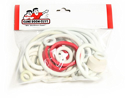 Game Room Guys 1970 Bally Trail Drive Pinball White Rubber Ring Kit