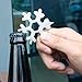 18-in-1 Multitool Card Stainless Steel Combination Compact Portable Outdoor Products Snowflake Tool Card