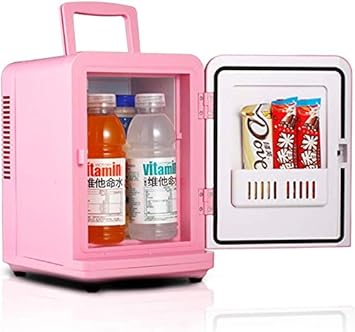 TIAH Mini nevera más fría y más caliente eléctrica, 6 latas de un ...