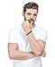 Jstyle Stainless Steel Braided Leather Bracelet for Men Bangle Wrap Magnetic-Clasp B-8