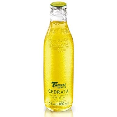 CARTÓN 25 TASSONI SODA CEDRATA SIN ALCOHOL 180ml: Amazon.es: Alimentación y bebidas