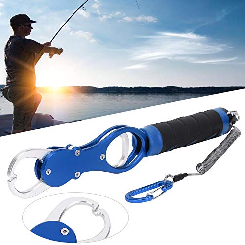 RiToEasysports Fischlippengreifer Angelzange Griff Aluminiumlegierung mit rutschfestem Griff Tackle Hook Recover Cutter… – Bild 4