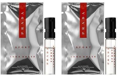 Prada Luna Rossa Sport Sample-Vials For Men, 0.05 oz EDTLot Of 2Free Name Brand Sample-Vials With Every Order