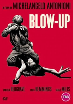 Blow Up Dvd 1966 Amazon Co Uk David Hemmings Sarah Miles Vanessa Redgrave Peter Bowles John Castle Jane Birkin Julian Chagrin Gillian Hills Harry Hutchinson Jill Kennington Verushka The Yardbirds Michelangelo Antonioni David Hemmings