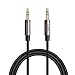 3.5mm Aux Cable, CableCreation 3.5mm Male to Male Stereo Audio Cable Compatible with iPhones, Fire HD Tablets, Sony/Beats Headphones, Home/Car Stereos & More, [0.45M 1.5Feet]
