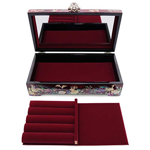 MADDesign-Mirror-Lid-Peacocks-Design-Red-Jewelry-Box