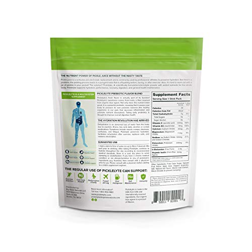 PickleLyte Electrolyte Powder Drink Mix, Stop Muscle Cramps, Keto