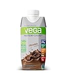 Vega Protein+ Ready to Drink Protein Shake, Chocolate, 11floz, 12 Count