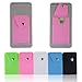Cell Phone Card Holder,YUYIKES 3M Adhesive Stick on Silicone as iPhone Wallet Case ,Made of Silicone card Holder for Store Cried card,iPhone Case with Button Flap for iPhone,Samsung (5 pcs/pack)