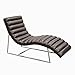 Chaise Lounge in Elephant Gray