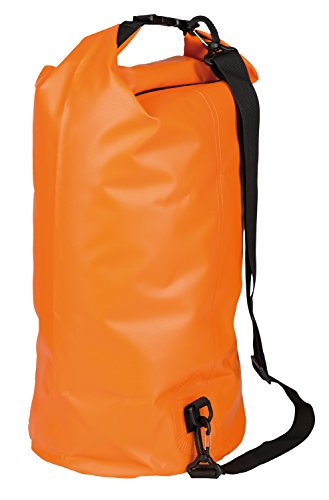 IDENA Outdoor Waterproof Duffel Bag, 30 litres, Orange (Orange) - 24003