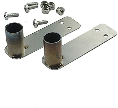 2PCS RC Car 1/10 Metal Tuned Pipe Double Dark Drifter Exhaust Pipe On Off Road Car Accessorie