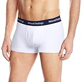 Mens Underwear Boxer Briefs Comfort Cotton Underwear Men 1 Pair with Open Pouch XL