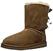 UGG Girls Bailey Bow Pull on Boot (Toddler/Little Kid/Big Kid), Chestnut, 4 M US Big Kid