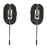 2 Stainless Steel (Best Quality, Accurate) Temperature Probes For Multi-Probe Smart Bluetooth Wireless Remote Digital Meat Thermometers: Sensor, Handle, Cable Resist Up To 716°F / 380°C