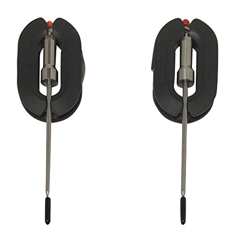 2 Stainless Steel (Best Quality, Accurate) Temperature Probes For Multi-Probe Smart Bluetooth Wireless Remote Digital Meat Thermometers: Sensor, Handle, Cable Resist Up To 716°F / 380°C