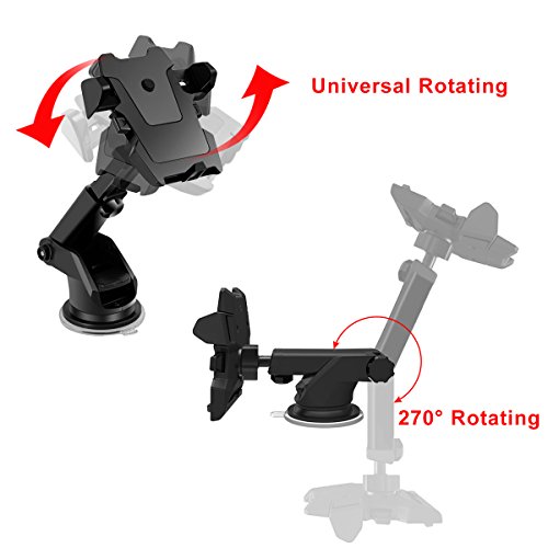 image for All Cart Car Phone Mount, 360 Degrees Rotation Car Mount,Universal Adj