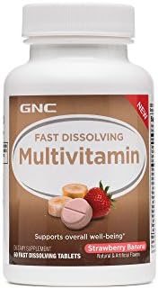 Fast Dissolving Multivitamin Strawberry Banana