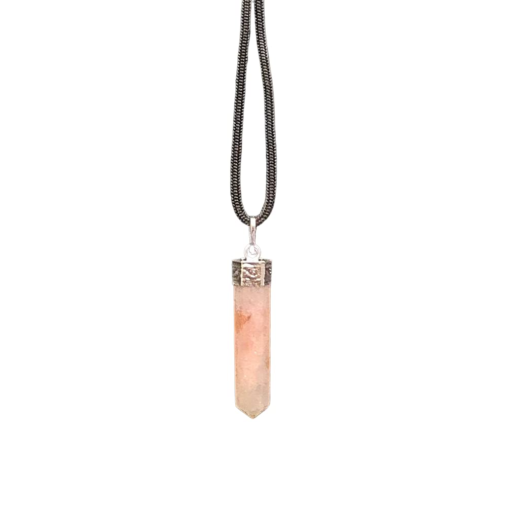 VIE Pencil Pendant, 25-30mm (Sunstone)
