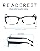 Readerest Blue Light Blocking Reading Glasses (Blue, 1.50 Magnification) Computer Eyeglasses With Thin Reflective Lens, Antiglare, Eye Strain, UV Protection, Stylish For Men And Women