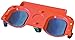 Vestil KNEE-D Plastic Rolling Knee Dolly 10 In. x 20-1/4 In. x 3-1/2 In. 350 Lb. Capacity Red