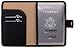 Zoppen Unisex RFID Blocking Travel Passport Holder Id Card Cover