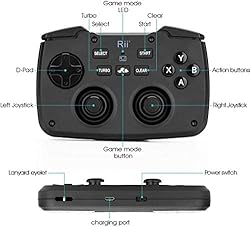 (Backlit Version)Rii RK707 3 in 1 Multifunctional