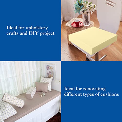 Nigoone Upholstery Foam Cushion 5"X 24"X 24" Memory Foam Replacement