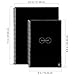 Rocketbook Everlast Reusable Smart Notebook, Letter Size, Black (Pack of 2) with 5 Pilot FriXion Pens