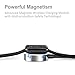 Watch Charger,Welldiea Black Braided Watch Charger Charging Cable, Magnetic Wireless Portable Charger Pad 5ft/1.5m Charging Cable Compatible with Apple Watch Series 3/2/1 All 38mm 42mm iWatch (Black)