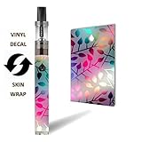 Vision Spinner 2 Vape E-Cig Mod Box Vinyl DECAL STICKER Skin Wrap / > > > Decal Sticker < < < Neon Colorful Leaves Design Print Image