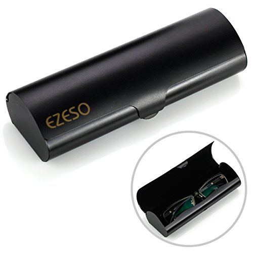 Aluminum eyeglasses case,ezeso hard shell matte elegant frosted s…