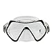 Kids Junior Boy Girl Diving Masks Silicone Anti Fog Anti Leak Dive Swimming Goggles Tempered Glass Lens Watertight Wide Clear View Safety Glasses Scuba Swim Diving Snorkeling Mask for Child Age 5-12Y