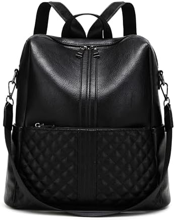 Amazon.com: JEN & CO. Amelia Backpack Purse for Women Fashion Vegan Leather  Ladies Travel Shoulder Bag with Guitar Strap, Black : Clothing, Shoes &  Jewelry