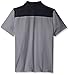 Under Armour Boys' Match Play Blocked Polo, Graphite (040)/Risk Red, Youth Medium