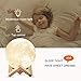Small Table Lamp for Bedroom - Moon Lamp, Kids Night Light Bedside Lamps for Night Stands, Dimmable Bedside Table Lamp with 30 Modes, Desk Lamp for Living Room, Dorm, Boys Girls Birthday Gifts -Moon