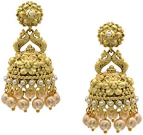 Beautiful Antique Pearls Jhumka From Krisha Jewels