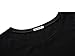 HUHOT Little Black Dresses for Women Cotton Empire Waist Short Sleeve Round Neck Summer Midi Aline Dresses for Women