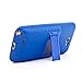 Hyperion Samsung Galaxy Note II Extended Battery HoneyComb Kickstand TPU Case Blue