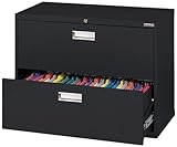 Sandusky 600 Lateral File Steel 2 Drawer Cabinet, 36