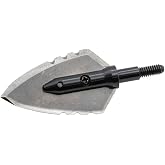 Magnus Single Bevel Buzzcut 2 Blade Broadhead, 3 Pack, 125 Grain | Razor-Sharp Fixed Blade Hunting Broadhead, Cut-on-Contact Design, Made in USA