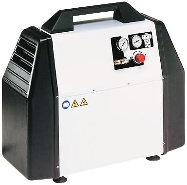 Werther PC90x2/24 220V Ultra-Quiet Oilless Air Compressor, 5.0cfm/6 gal Tank; 220V