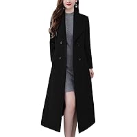 Amazon.com: IDEALSANXUN Long Wool Coats for Women 2025 Winter