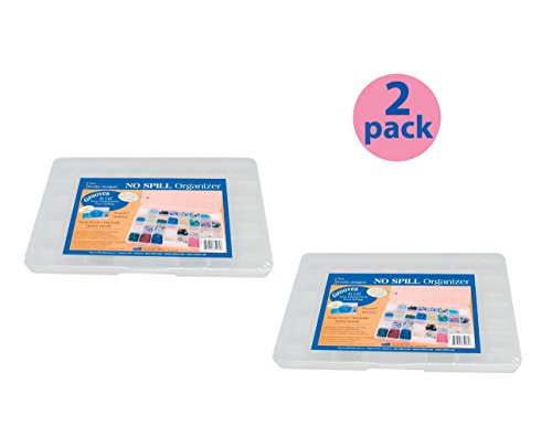 Darice 1157-11 no spill organizer 13.7-inch-by-8.6-inch…