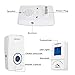 Waterproof Wireless Doorbell Kit for Home, Laneco door bell with 1 Remote Button and 1 Plug-in Receivers Operating up to 656 feet Long Range, No Batteries Required for Receiver